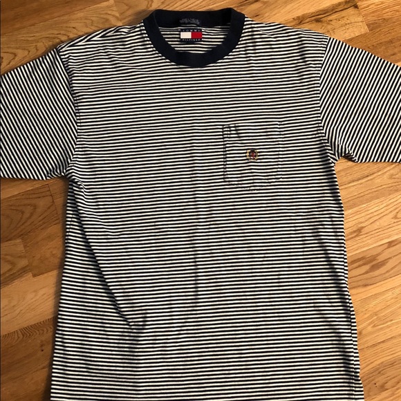 tommy hilfiger pocket t shirt